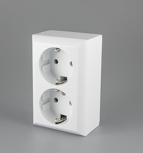 Presa per spina tedesca, con contatti di terra, in combinazioni da 2, 3 o 4 prese, 220.00V - Honorern