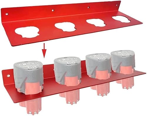 Supporto per batteria M12 con 4 slot - Honorern