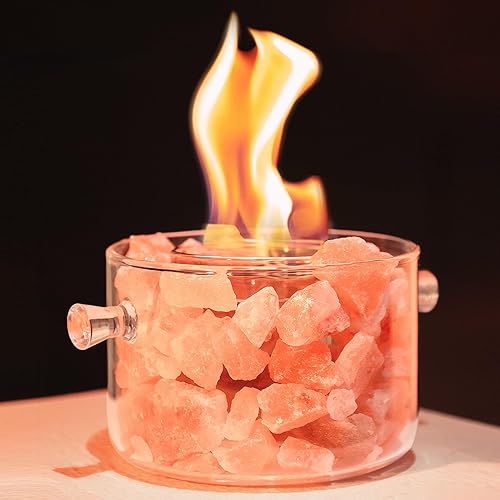 Camino Bioetanolo da Tavolo Caminetto da Tavolo a Bioetanolo da Interno Stufa a Bioetanolo da Interno in Vetro - Honorern