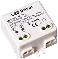MICRO ALIMENTATORE TRASFORMATORE LED 6V 3W 6VOLT TENSIONE COSTANTE IN 220V B4C2 - Honorern