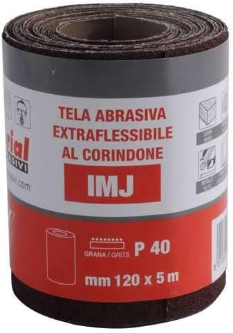 TELA SMERIGLIO RESINATA RT 120 m 5 gr 40 IMPERIAL [IMPERIAL ] - Honorern