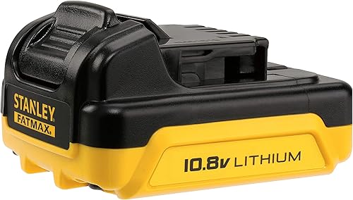 STANLEY FATMAX FMC011S2-QW - Trapano avvitatore a batteria da 10,8 V con 2 batterie al litio da 1,5 Ah e custodia per il trasporto [Classe di efficienza energetica C]. - Honorern