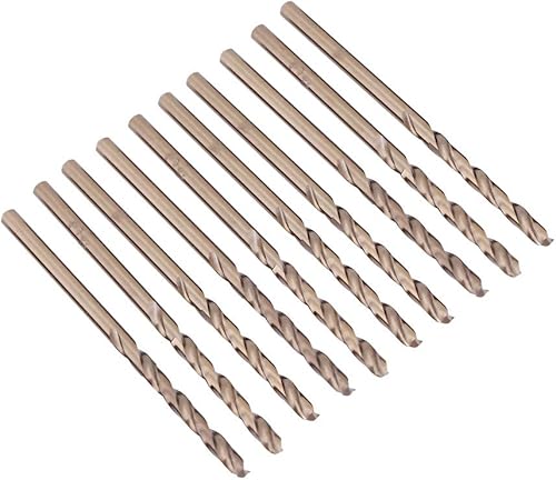 punte ferro 5mm + Set di punte per trapano M35 cobalto Set di punte da 1,0-5,0 mm per foratura su acciaio inossidabile(4mm) - Honorern