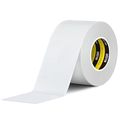 Nastro di riparazione, nastro bianco, 2 in X66FT, forte adesivo, sigillatura, fissaggio, giunzione, per ufficio, casa, industria - Honorern