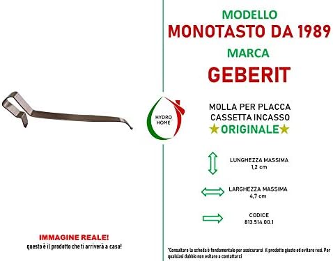 Molla di ricambio per placche modelli vecchi Geberit 1 - Honorern