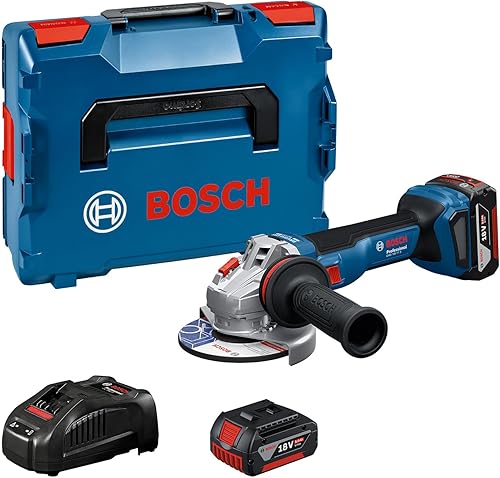 Bosch Professional 18V System Smerigliatrice angolare a batteria GWS 18V-11 S diametro disco 125 mm, Senza batterie/caricabatterie - Honorern
