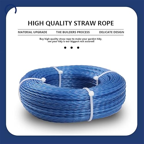 Filo per decespugliatore, filo intrecciato per decespugliatore, 2 mm, per sostituire erbacce e decespugliatori (2 mm x 50 m) - Honorern