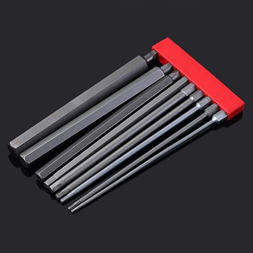 Folewr S2 - Set di punte per cacciavite elettrico con testa a sfera, in acciaio - Honorern