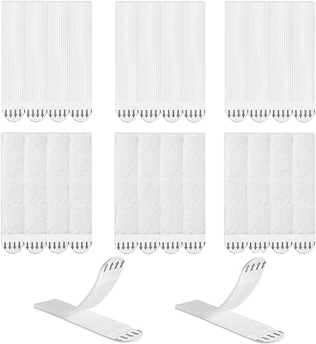 Appendi Quadri Senza Chiodi, 36 Paia(72 Pezzi) Chiodi Adesivi per Quadri Muro, 19 x 92mm Adesivi per Quadri da Appendere, Appendi Quadri Adesivi Adatto per Quadri Cornici Poster Foto Decorazioni - Honorern