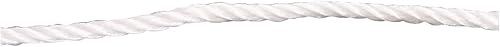 Amig - Corda Bianca in Nylon Torto Mod.20220 | Cordino multiuso Resistente e Morbido Ideale per Nautica o Pesca, Costruzione, Sport e Giochi, Fai da te e ormeggi | Misure: Ø 4 mm x 10 m - Honorern