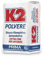 Stucco in Polvere K2 20 Kg Riempitivo per Interni colore Bianco - Honorern