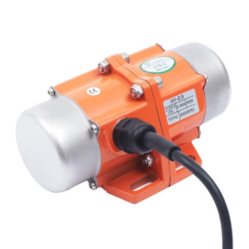 vinnyooc 220V 90W Motore Vibratore Calcestruzzo 1 Fase Motore Vibrante Asincrono 3000RPM Motore A Balourd Concrete Motore Vibrante Per Miniera Carbonio Elettricità Costruzione - Honorern
