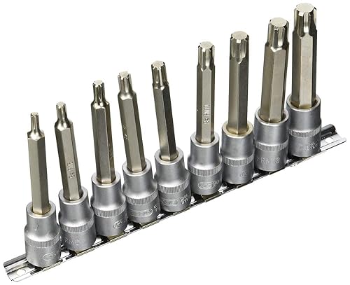 KS Tools 911.1335 Bussola 1/2', serie RIBE, 9 pz, M5-M14 - Honorern