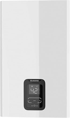 Ariston Next Evo X - Scaldabagno Butano 11 L/min Basso Consumo, Riscaldatore Gas Butano Propano Stagno Termostatico e Low Nox 16,5 x 34,5 x 57 cm Fabbricato per Installazione Spagna - Honorern