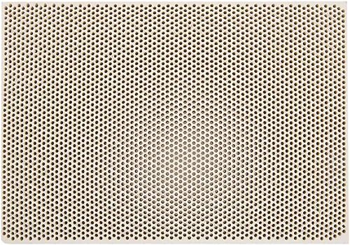 5 x Riscaldamento a pannello di saldatura a d'ape in ceramica per testa di stufa a gas 135 x 95 x 13 mm - Honorern