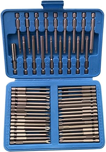 SIBOMTEX Multifunzionale 75mm Acciaio Al Carbonio Bit Set Alta Durezza Cacciavite a Mano Batchhead Multiuso Kit di Accessori Elettr - Honorern
