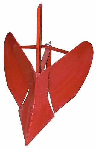 Assolcatore per Motozappa con Gambo 25x8 mm – Strumento per Solchi nel Terreno, Peso 3,25 kg, Resistente e Efficiente per Agricoltura, Made in Italy - Honorern