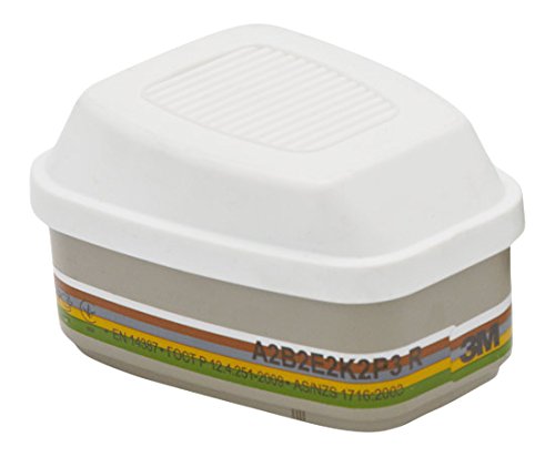 3 m 6099 Particulate Filter per gas e vapore, A2B2E2 K2HGP3 R Plus formaldeide, Certificato EN sicurezza - Honorern