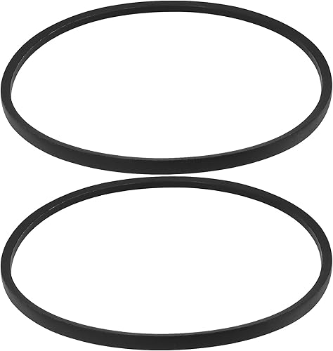 2 Pezzi Cinghia di Trasmissione in Gomma Tipo V per Tosaerba Circonferenza Esterna 748 Mm Circonferenza Interna 710 Mm Larghezza 10 Mm Compatibile con Fuxtec FX-RM 2050 2055 2060 20BS - Honorern