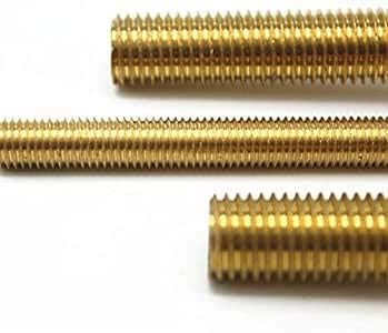 Barra filettata in ottone MA 4 lunghezza mm 1000 - Honorern