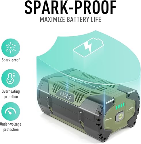 4 Batteria per ioni di litio AH - Honorern