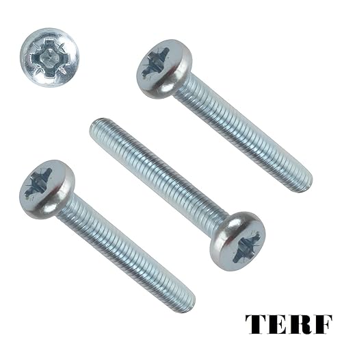 Viti per macchina Pozi M3,5 x 20 mm, M3,5 x 20 mm Pozi Drive Pan Head (bullone) – Confezione da 25 - Honorern