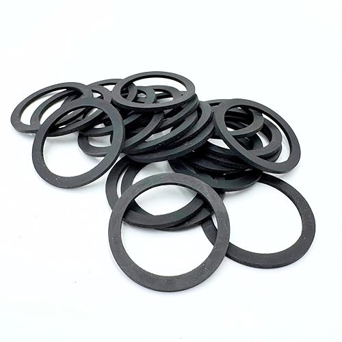 Guarnizione Gomma O-ring Piana in EPDM - O Ring Guarnizioni Idrauliche - Oring Rondelle Gomma - O'ring a Rubinetto Cucina - 25 Pezzi (30x20x3 mm) - Honorern