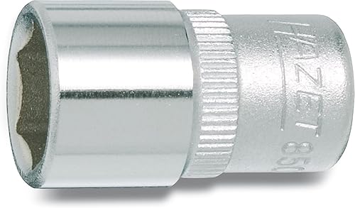 Hazet 850-4 Inserto per Chiave a Bussola Esagonale, Argento, Attacco Quadro, Cavo, 6.3 mm 1/4 di Pollice - Honorern