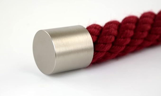 Terminale in nichel opaco per corrimano da 30 mm (corrimano/fune) - Honorern