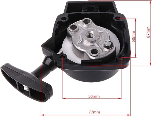 guangzhou 1Set 26CC 1E34F decespugliatore tagliasiepi avviamento con puleggia di Ricambio per Mitsubish CG260 BC260 Set quadrante per Tosaerba Nero - Honorern