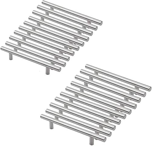 20 Pezzi maniglie per mobili da cucina acciaio inox -Mobili da Cucina maniglie a T per mobili Maniglie per armadietti distanza dei Fori 160mm - Honorern