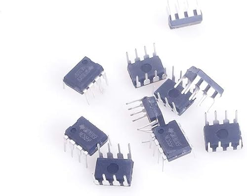 NE555P DIP8 - Timer bipolare singolo IC NE555 Chip (10 pezzi) - Honorern