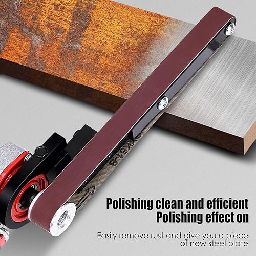 Adattatore per Levigatrice a Nastro e Smerigliatrice Angolare | Lucidatrice Portatile per Tubi - Honorern