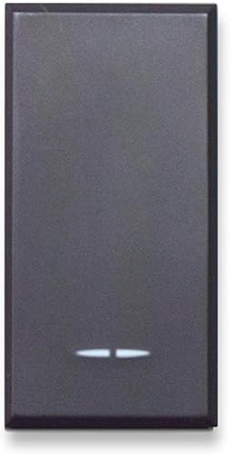 DEVIATORE 1P 16AX ILLUMINABILE TEKLA 1 MODULO 445002 - Honorern