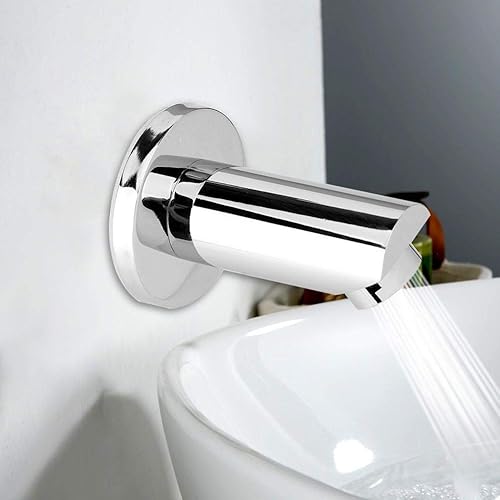 Bocca erogazione Rubinetto, Filettatura G1/2in Rame Installazione a Incasso Rotonda da Incasso Rubinetto Doccia erogazione Doccia Pannello Accessorio Vasca da Bagno Miscelatore Doccia - Honorern