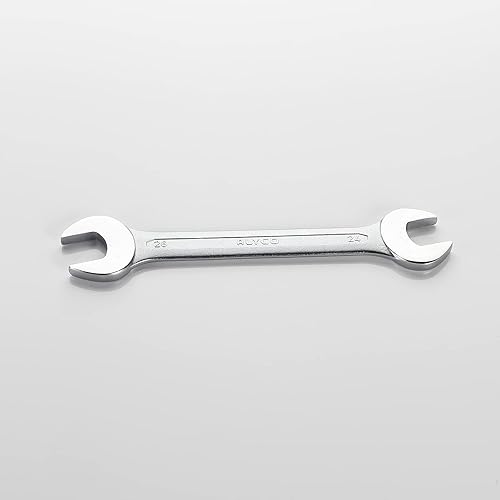 Alyco HR 170021 - Llave fija HR DIN 3110 acero Cr-V cromado brillante 24x26 mm - Honorern