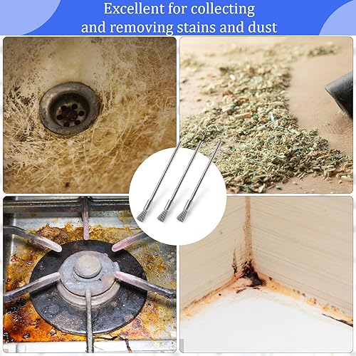 10pcs Spazzola metallica in acciaio inossidabile per trapano Spazzola metallica piccola Spazzola metallica 3mm Trapano a spazzola metallica per pulizia Ruggine Corrosione Sporco Vernice - Honorern