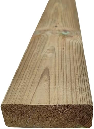 Listone Legno Pino Impregnato Autoclave mm 35 x 95 x 1500 Tavola Morale Esterno - Honorern