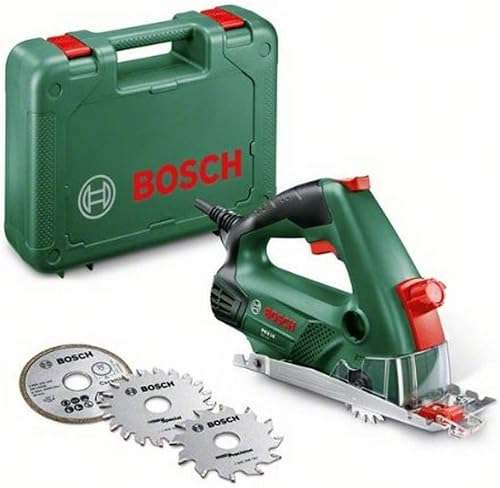 Bosch Home and Garden PKS 16 Multi Mini Sega Circolare, verde - Honorern