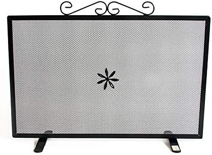 CLASSIC - PARASCINTILLE IN FERRO BATTUTO PER CAMINO CM 60 - Honorern