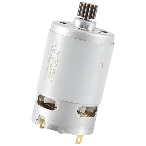 Solimery Motore DC da 10,8 V e 15 denti (KV3SFN-8520SF-WR) per motore a cacciavite a trapano elettrico GSR1080-2-LI 3601JE2000 / EU - Honorern