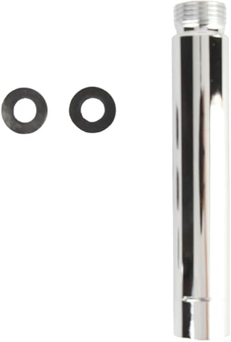 Prolunga per Soffione Doccia Braccio di Prolunga per Soffione Doccia, Prolunga per Braccio Doccia, Prolunga per Soffione Doccia, Tubo di Prolunga per Doccia Tondo in Acciaio Inossidabile Accessorio Pe - Honorern