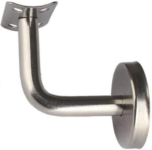 Ringhiera delle Scale Staffe for infissi corrimano Ringhiera a Muro/Supporto 304 Acciaio da Parete corrimano della balaustra in Acciaio (Size : 60x80mm) - Honorern