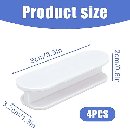 4 pezzi maniglia porta esterna,maniglia della porta del balcone, maniglia della porta della maniglia della porta, maniglie delle porte autoadesive, maniglie dell'armadio, maniglia della porta - Honorern