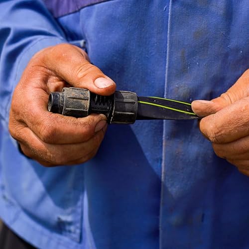 SAB Manicotto per Manichetta Gocciolante Drip Tape Ø16 per Irrigazione 10 pezzi, Ideale per Impianti da Giardino, Orto e Serre - Honorern