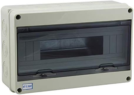 Centralino da Parete 15 moduli con porta trasparente - Honorern