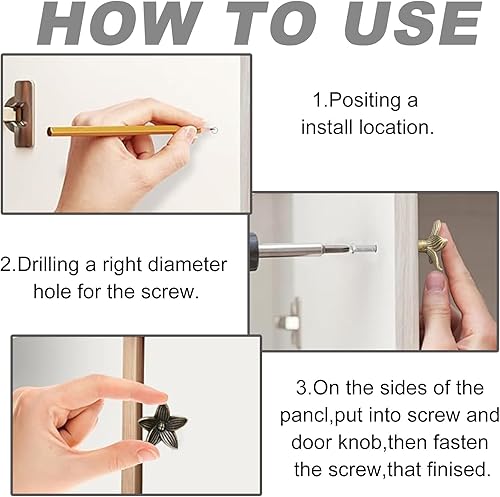 8 Pezzi Pomelli per Mobili, 28mm Pomelli Cucina, Pomelli per Cassetti con Viti, Maniglie per Mobili Vintage, Pomelli Armadio, Pomelli per Mobili Vintage per Armadietti, Guardaroba, Cassettiere - Honorern