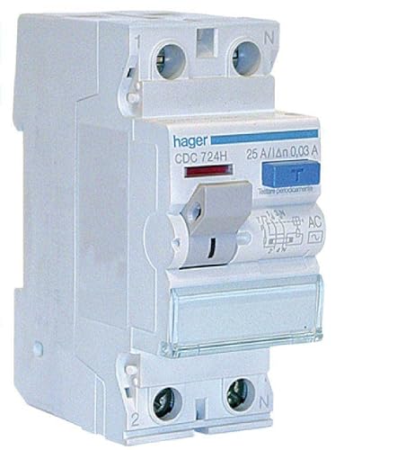 CDC740H - Hager Spa INT Diff 2P 30MA 40A 2M - Honorern