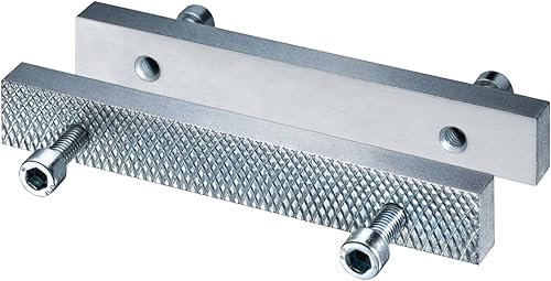 morsa da banco con ganasce reversibili e intercambiabili, scanalata e liscia, 4661836 - Honorern