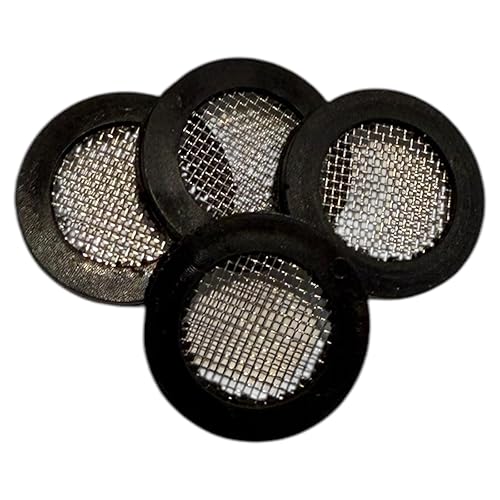 Guarnizione schermo ½ pollice con rete filtrante - Guarnizione per soffione doccia e tubo (20 mm) - Honorern